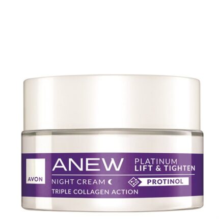 Anew Platinum feszesítő éjszakai krém kis kiszerelésben